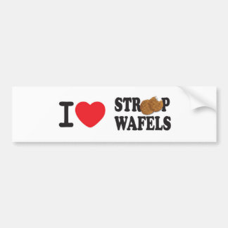 iLoveStroopwafels.com Bumper Sticker