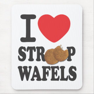 iLoveStroopwafels.com Mouse Mat
