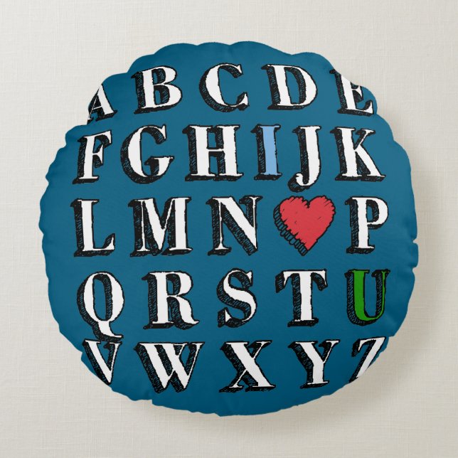 ILU ROUND CUSHION (Front)