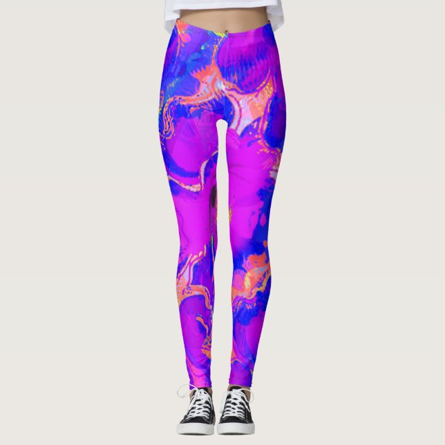 Ilución Rosa Leggings (Front)