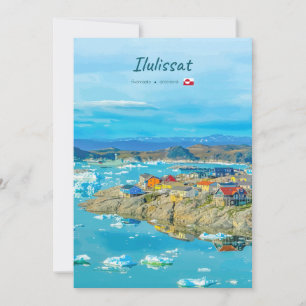 Ilulissat, Greenland - Iceberg Town Invitation