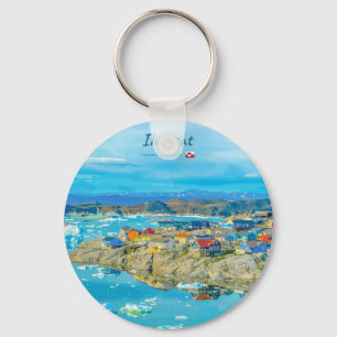Ilulissat, Greenland - Iceberg Town Key Ring