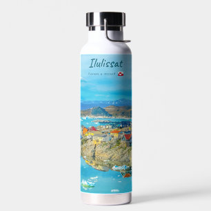 Ilulissat, Greenland - Iceberg Town Water Bottle