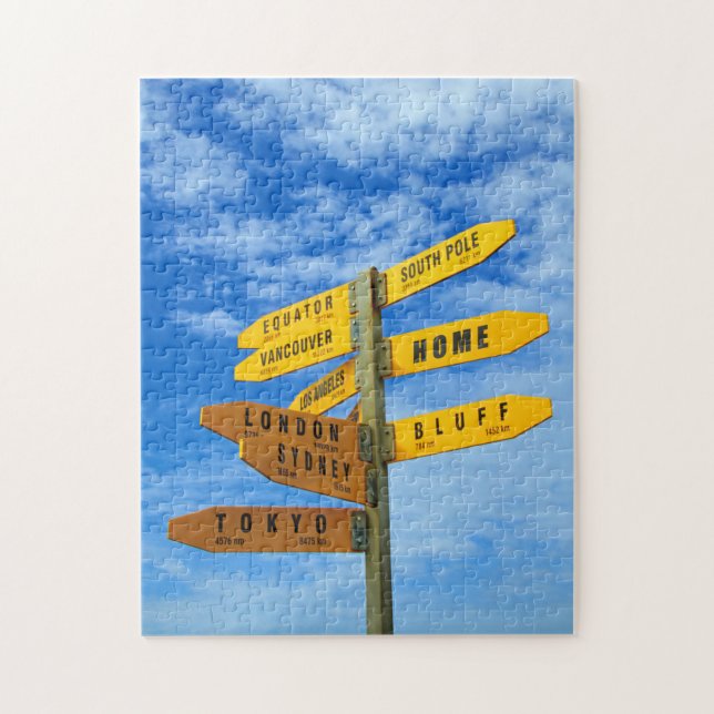 iLUV TRAVEL 11x14 INCH Jigsaw Puzzle (Vertical)