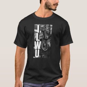 Ilwu Cargo Hook Vintage Black And White T-Shirt