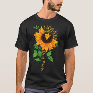 ILY ASL Hand Gesture Deaf Hearing Loss Awareness T-Shirt