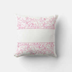 ILY Bloom - Custom Name ASL Design Cushion