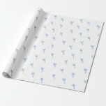 ILY Sketchy Hands Blue - Hanukkah Wrapping Paper<br><div class="desc">ILY Sketchy Hands in Blue for Hanukkah. Gift wrap paper with Love.</div>