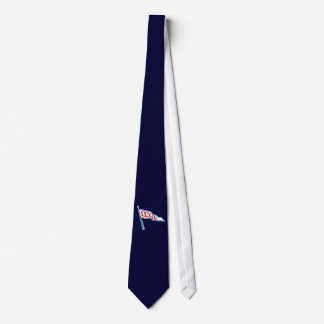 ILYA Burgee Navy tie