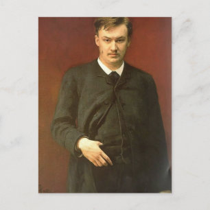 Ilya Repin- Portrait of the Composer Alexander Postcard