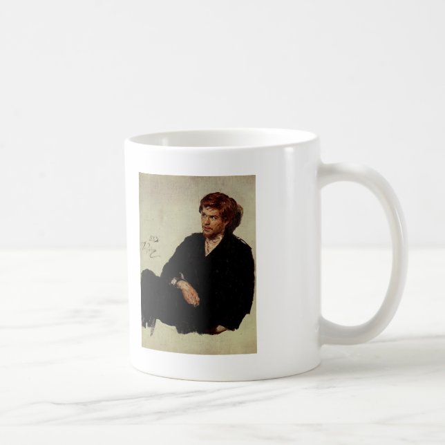 Ilya Repin- Student Nihilist Coffee Mug (Right)
