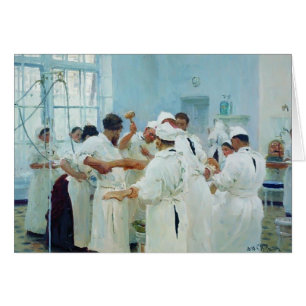 Ilya Repin- The Surgeon in Operating Theatre