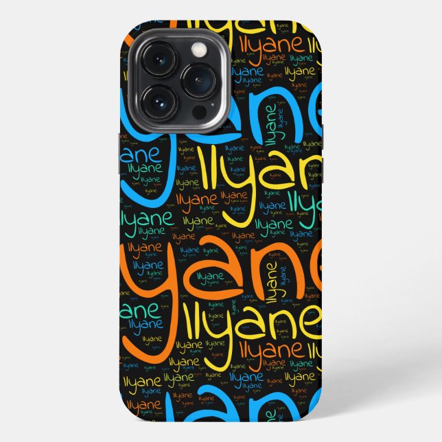 Ilyane iPhone Case (Back)