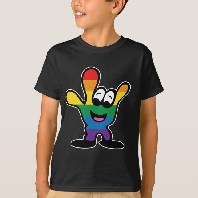 ILYrainbowFinal T-Shirt (Front)