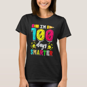 I'm 100 Days Smarter Student 100th School Day Chal T-Shirt
