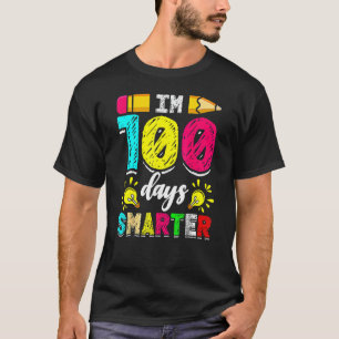 I'm 100 Days Smarter Student 100th School Day Chal T-Shirt