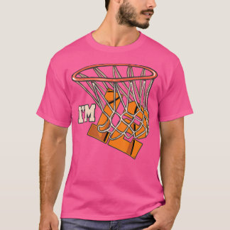 I'M 12 Basketball Theme Birthday Party Celebration T-Shirt