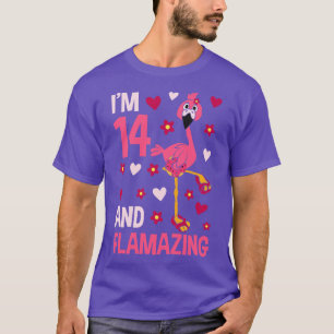 Im 14 and Flamazing Flamingo T-Shirt
