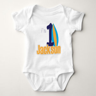 I'm 1 baby bodysuit