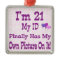 I'm 21 ID Ornament