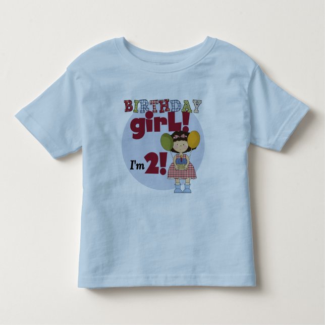 I'm 2  Birthday Girl T-shirts and Gifts (Front)