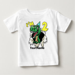 I'm 2 Dinosaur Baby T-Shirt