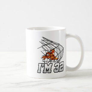 I'm 32 Sports Field Hockey Player Adult 32nd Birth Coffee Mug