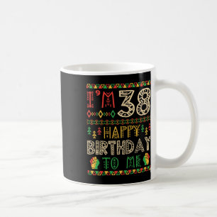 I'm 38 Years Happy Birthday To Me African American Coffee Mug