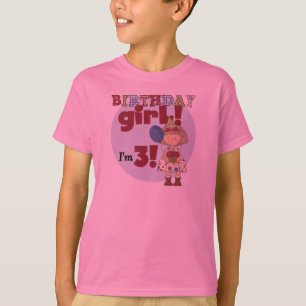 I'm 3 Birthday Girl Tshirts and Gifts