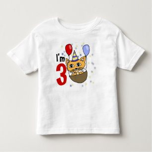 I'm 3 birthday toddler T-Shirt