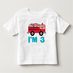 Im 3 Fire Truck Toddler T-Shirt