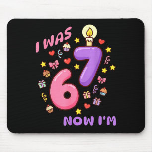 I'm 6 7 Old 7th Birthday Mouse Pad