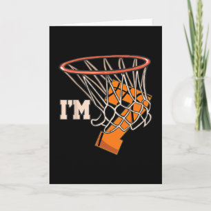 I'm 7 Sketll Theme Birthday Party Celebration 7th Card