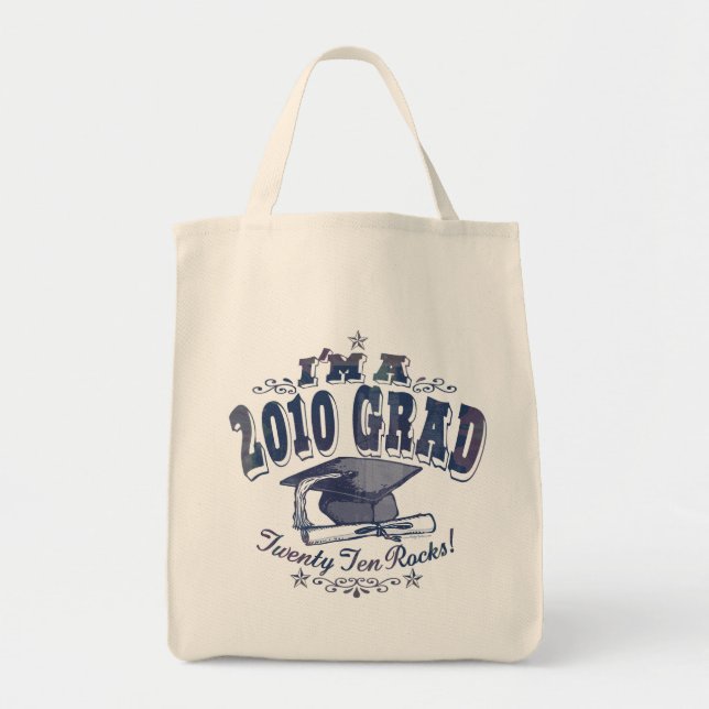 I'm a 2010 Grad T-Shirts and Gifts Tote Bag (Front)