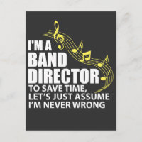 I'm A Band Director Funny Musician Music Lover