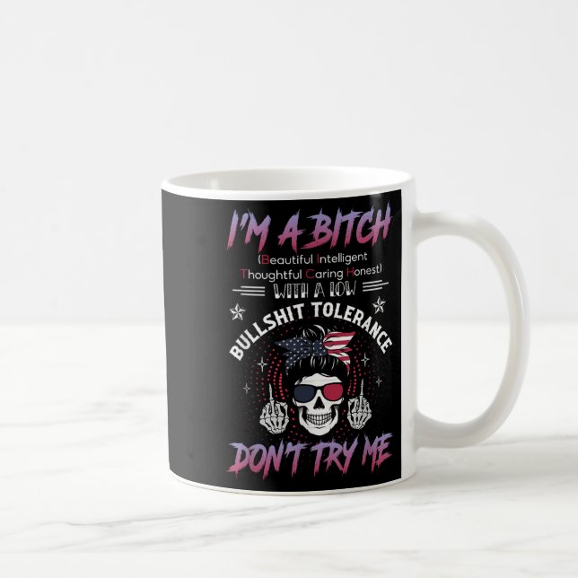 I'm A Beautiful Intelligent Thoughtful Caring Hone Coffee Mug (Right)