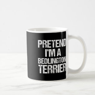 I'm A Bedlington Terrier Funny Halloween Dog Costu Coffee Mug