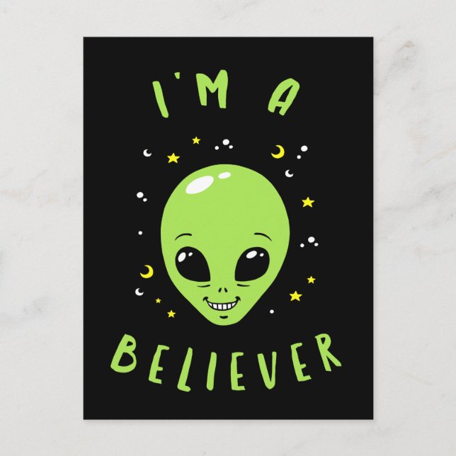 I'm A Believer Postcard (Front)