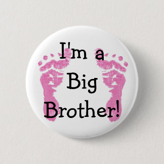 I'm a Big Brother! 6 Cm Round Badge