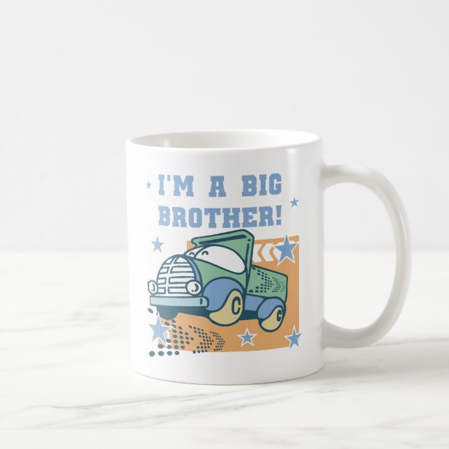 I'm a Big Brother - Truck Tshirts and Gifts Coffee Mug (Right)