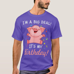 I'm A Big Deal Its My Birthday Funny Birthday With T-Shirt