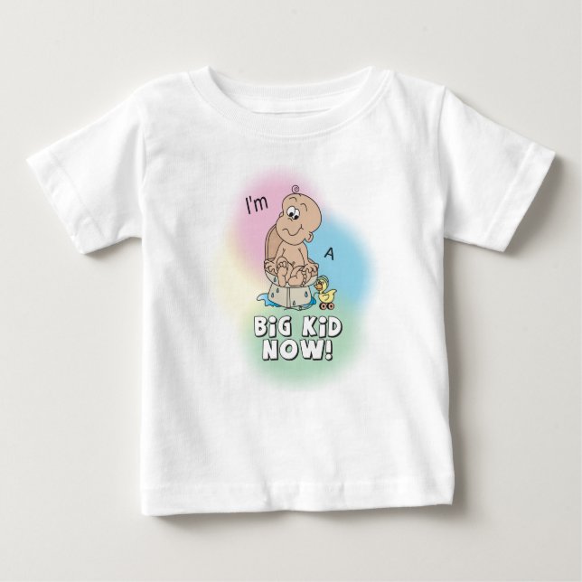 I'm a Big Kid Now Baby T-Shirt (Front)