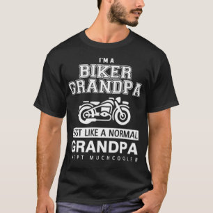 Im a Biker Grandpa Just Like a Normal Grandpa yoga T-Shirt