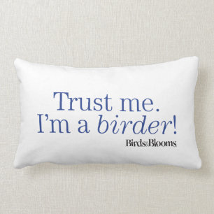 I'm a Birder Lumbar Cushion