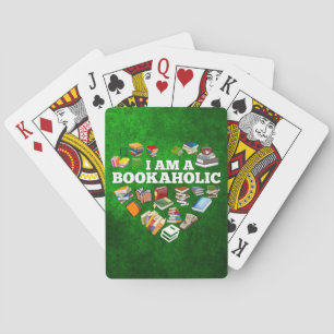 I'm A Bookaholic Playing Cards