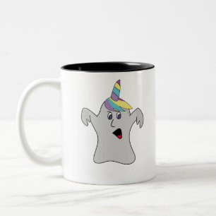 I'm a Boonicorn Cute Ghost Unicorn Two-Tone Coffee Mug