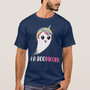 I'm A Boonicorn Unicorn Ghost Halloween Girls 504 T-Shirt