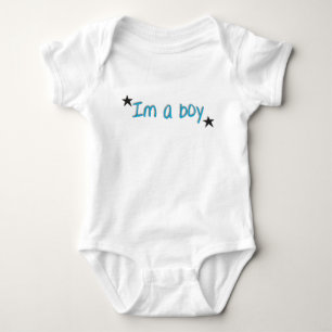 Im a boy baby bodysuit