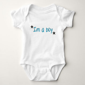 Im a boy baby bodysuit