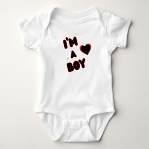 I'm a Boy Baby Bodysuit – Cute & Comfy
